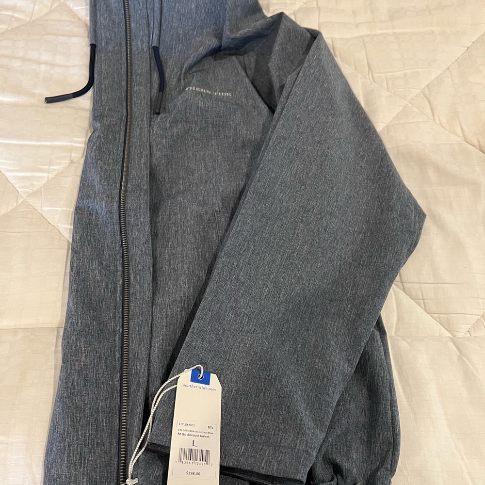 Southern tide rain jacket/go abroad jacket size large